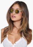 QUAY AUSTRALIA "Venna" Clear Sunglasses